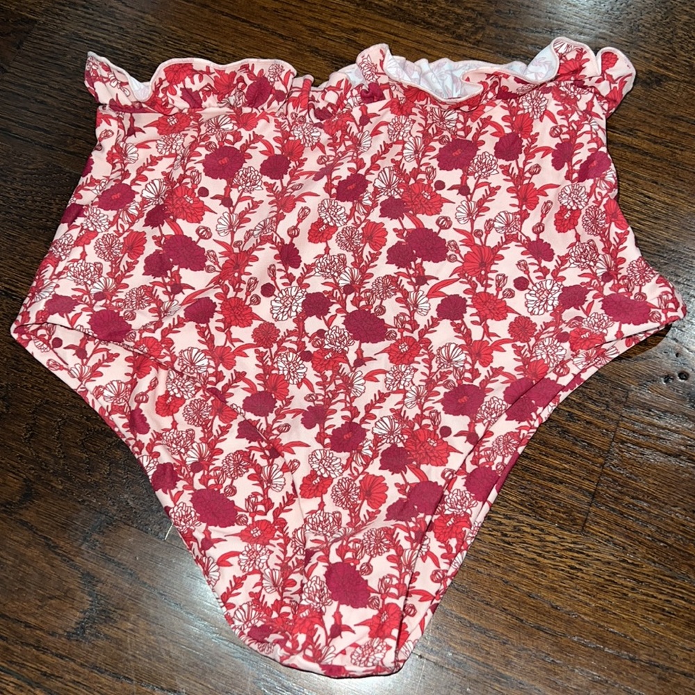 NWOT Anthropologie Citrine Alice High-Waisted Bikini Bottoms Z535-33